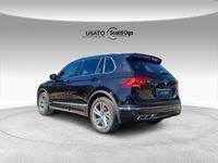 Usata VW Tiguan R-line 150 CV (110 kW) 2021 Nero SUV