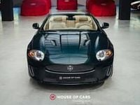 Usata Jaguar XKR 510 CV (375 kW) 2010 Verde Cabrio