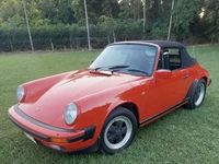 Usata Porsche 911 Carrera Cabriolet 231 CV (169 kW) 1986 Rosso Cabrio