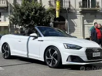 Usata Audi A5 Cabriolet Advanced 204 CV (150 kW) 2021 Bianco Cabrio