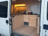 Usata Fiat Ducato 86 CV (63 kW) 2001 Beige Furgone