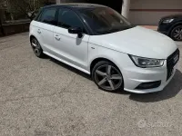 Usata Audi A1 S-Line 95 CV (69 kW) 2018 Bianco Berlina
