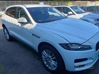 Usata Jaguar F-Pace Portfolio 180 CV (132 kW) 2018 Bianco SUV