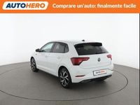 Usata VW Polo R-line 95 CV (69 kW) 2023 Bianco Utilitaria