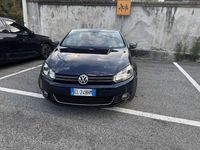 Usata VW Golf Cabriolet Trendline 105 CV (77 kW) 2012 Blu/azzurro Cabrio