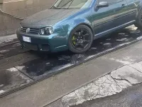 Usata VW Golf IV 150 CV (110 kW) 2003 Verde Berlina