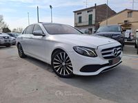 Usata Mercedes E220 Premium Plus 194 CV (142 kW) 2018 Bianco Berlina