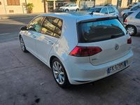 Usata VW Golf VII 110 CV (80 kW) 2017 Bianco Berlina