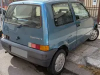 Usata Fiat 500 39 CV (28 kW) 1996 Verde Utilitaria