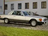 Usata Mercedes 500 240 CV (176 kW) 1980 Argento Coupé