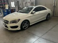 Usata Mercedes CLA220 177 CV (130 kW) 2014 Bianco Coupé