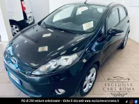 Usata Ford Fiesta Titanium 97 CV (71 kW) 2012 Nero Berlina