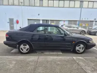 Usata Saab 9-3 150 CV (110 kW) 1997 Blu Cabrio
