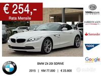 Usata BMW Z4 Efficient Dynamics 184 CV (135 kW) 2015 Bianco Cabrio