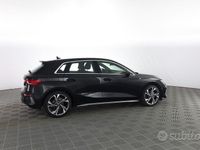 Usata Audi A3 S-Line 110 CV (80 kW) 2022 Nero midnight Berlina