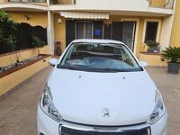 Usata Peugeot 208 82 CV (60 kW) 2017 Bianco Utilitaria