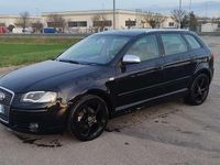 Usata Audi A3 Ambition 105 CV (77 kW) 2008 Nero Utilitaria