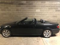 Usata BMW 320 Cabriolet 150 CV (110 kW) 2005 Nero Cabrio
