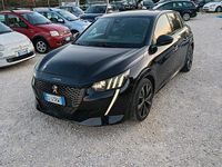 Usata Peugeot 208 GT 130 CV (95 kW) 2022 Nero Utilitaria
