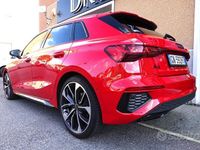 Begagnad Audi A3 S-Line 190 HK (139 kW) 2023 Röd Sedan