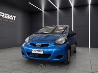Usata Toyota Aygo Connect Style 68 CV (50 kW) 2011 Blu/azzurro Utilitaria