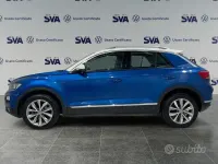 Usata VW T-Roc Style 150 CV (110 kW) 2019 Blu SUV