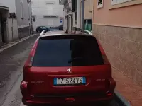 Usata Peugeot 206 88 CV (64 kW) 2006 Rosso Station wagon