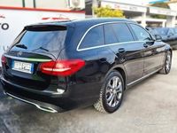 Usata Mercedes C180 136 CV (100 kW) 2016 Nero Station wagon