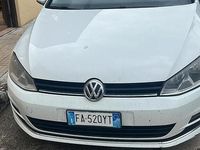 Usata VW Golf VII 110 CV (80 kW) 2015 Bianco Utilitaria