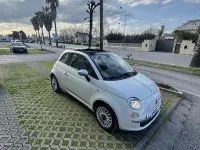 Usata Fiat 500 Lounge 69 CV (50 kW) 2009 Cabrio
