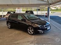 Usata Peugeot 308 Allure 116 CV (85 kW) 2014 Blu Berlina