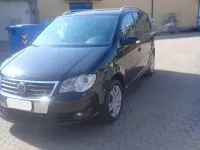 Usata VW Touran 102 CV (75 kW) 2008 Nero Monovolume