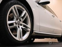 Usata Audi A5 Advanced 136 CV (100 kW) 2014 Bianco Coupé
