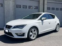 Usata Seat Leon FR 184 CV (135 kW) 2015 Bianco Berlina