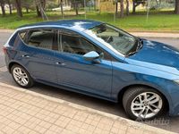 Usata Seat Leon Style 105 CV (77 kW) 2013 Blu Berlina