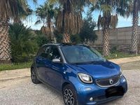 Usata Smart ForFour Prime 90 CV (66 kW) 2016 Blu Utilitaria