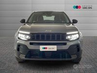 Usata Jeep Avenger Longitude 101 CV (74 kW) 2025 Grigio SUV