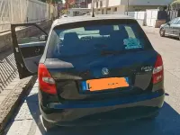 Begagnad Skoda Fabia 80 HK (58 kW) 2008 Svart Halvkombi