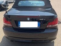 Usata BMW 118 Cabriolet 143 CV (105 kW) 2009 Nero Cabrio