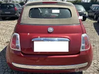 Usata Fiat 500C Lounge 86 CV (63 kW) 2012 Rosso Cabrio