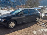 Usata Seat Leon Style 105 CV (77 kW) 2013 Nero Berlina