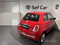 Usata Fiat 500 Lounge 69 CV (50 kW) 2011 Rosso Berlina