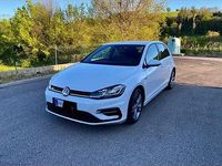 Usata VW Golf VII 115 CV (84 kW) 2018 Bianco Berlina