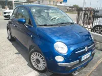 Usata Fiat 500 Lounge 69 CV (50 kW) 2009 Blu Cabrio