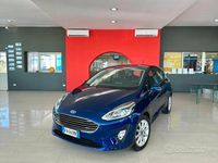 Usata Ford Fiesta Titanium 85 CV (62 kW) 2018 Blu Berlina