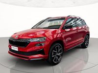 Usata Skoda Karoq SportLine 150 CV (110 kW) 2023 Rosso velluto metallizzato SUV