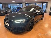 Usata Audi RS3 Ambiente 400 CV (294 kW) 2018 Nero Berlina