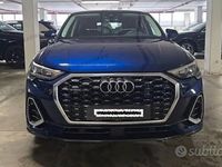 Usata Audi Q3 Sportback S-Line 150 CV (110 kW) 2022 Blu SUV