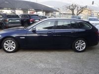 Usata BMW 520 Luxury Line 190 CV (139 kW) 2015 Blu/azzurro Station wagon