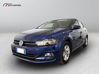 Usata VW Polo Comfortline 95 CV (69 kW) 2018 Blu Utilitaria